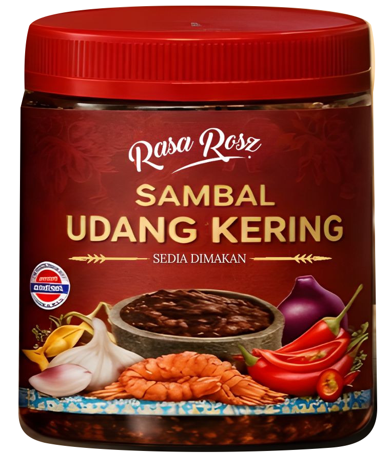 Sambal Udang Kering — supplied bottle reference